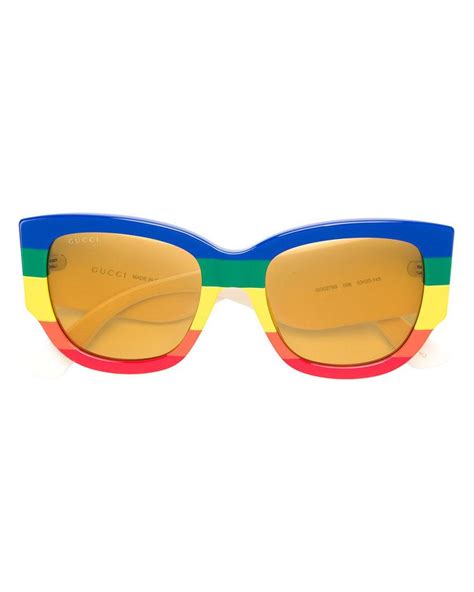gucci rainbow glasses